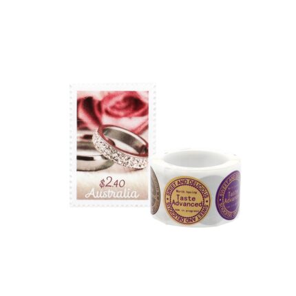 Wedding Bands Stamps $2.40